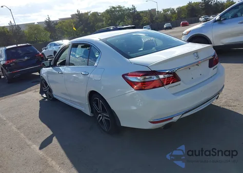 2017 Honda Accord Sport из США, поврежденный, VIN 1HGCR2F57HA124047